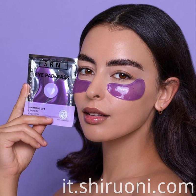 purple eye mask 